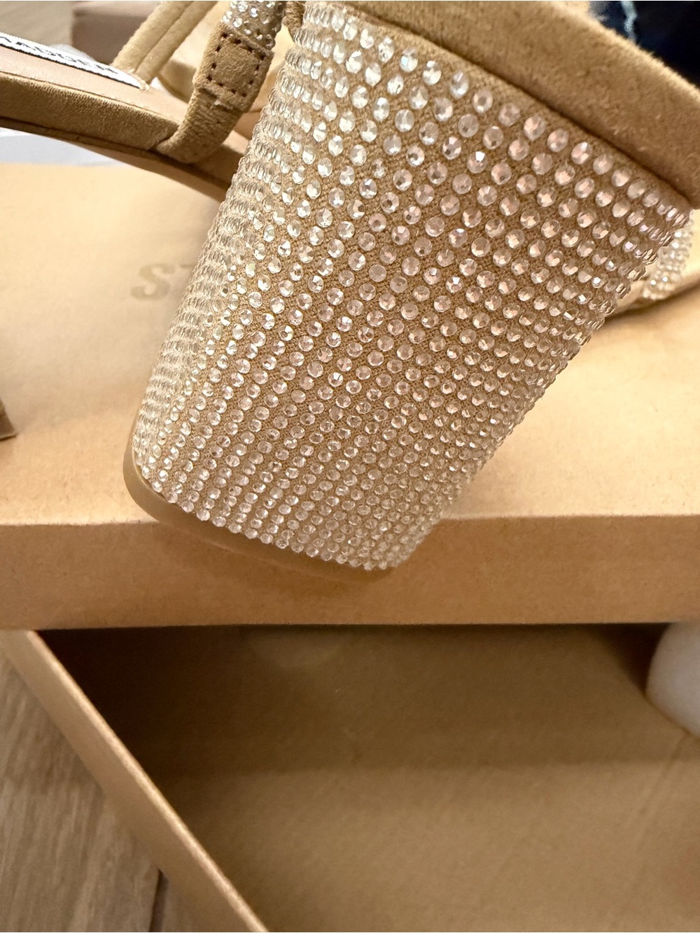 Steve Madden Rhinestone heels - Picture 3 of 8